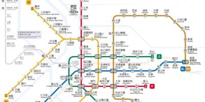 Karta över Taipei jieyun